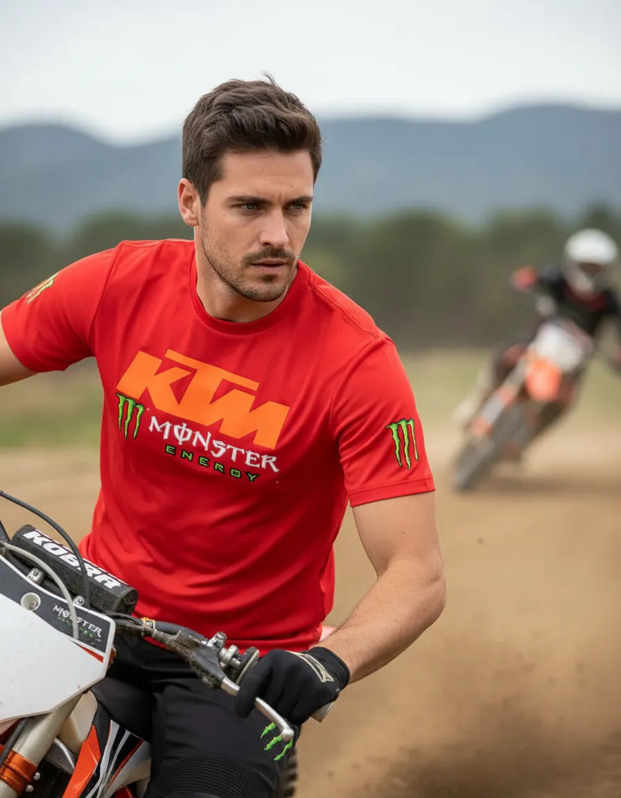 Playera Ktm Monster Energ Off Road Motocross Motociclismo