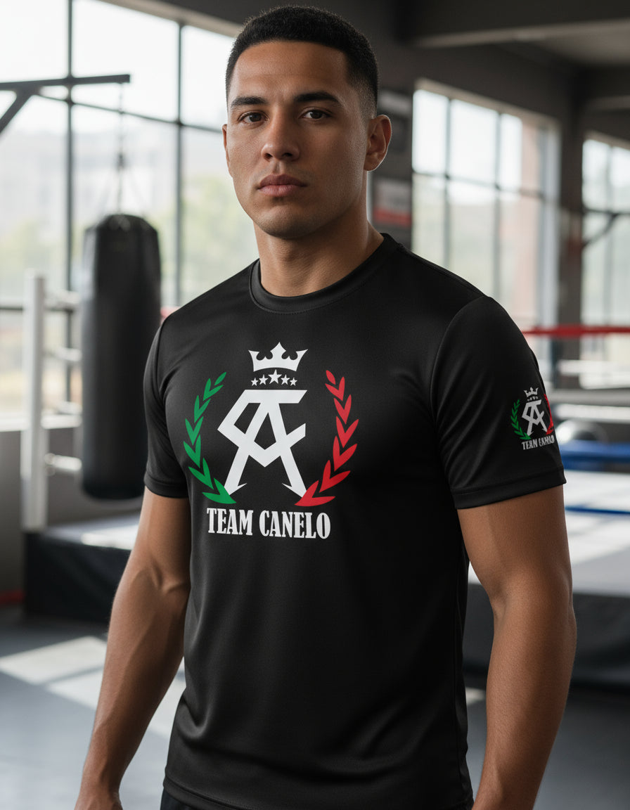 Playera Canelo Vs Crawford Netflix México Box Combate Boxing