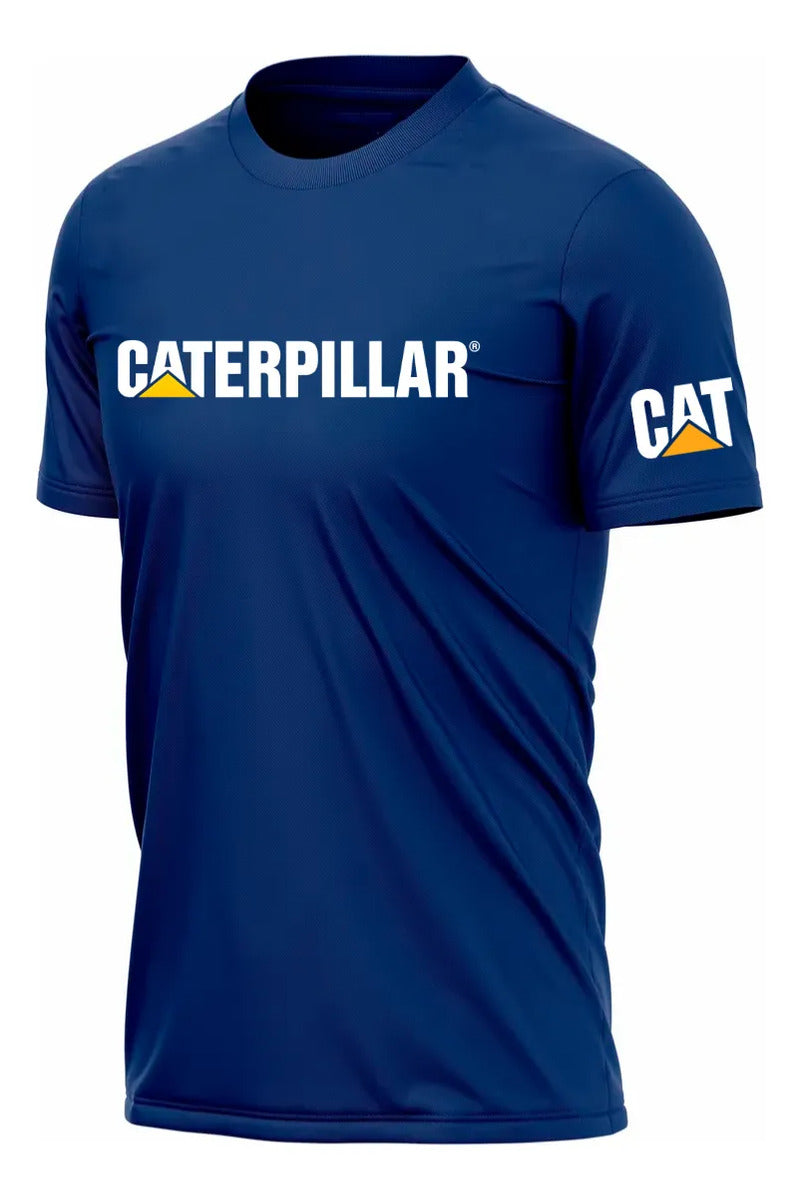 Playera Deportiva Caterpillar Maquinaria Construcción