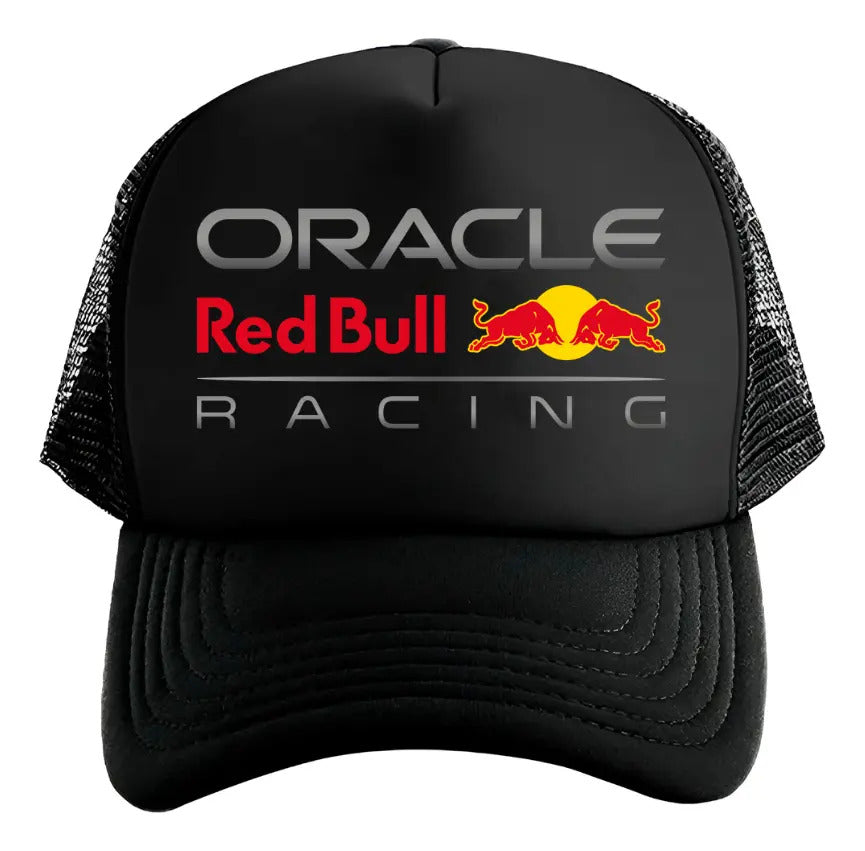 Gorra Oracle Red Bull Racing Formula 1 F1 Automovilismo Negro Ajustable Oracle