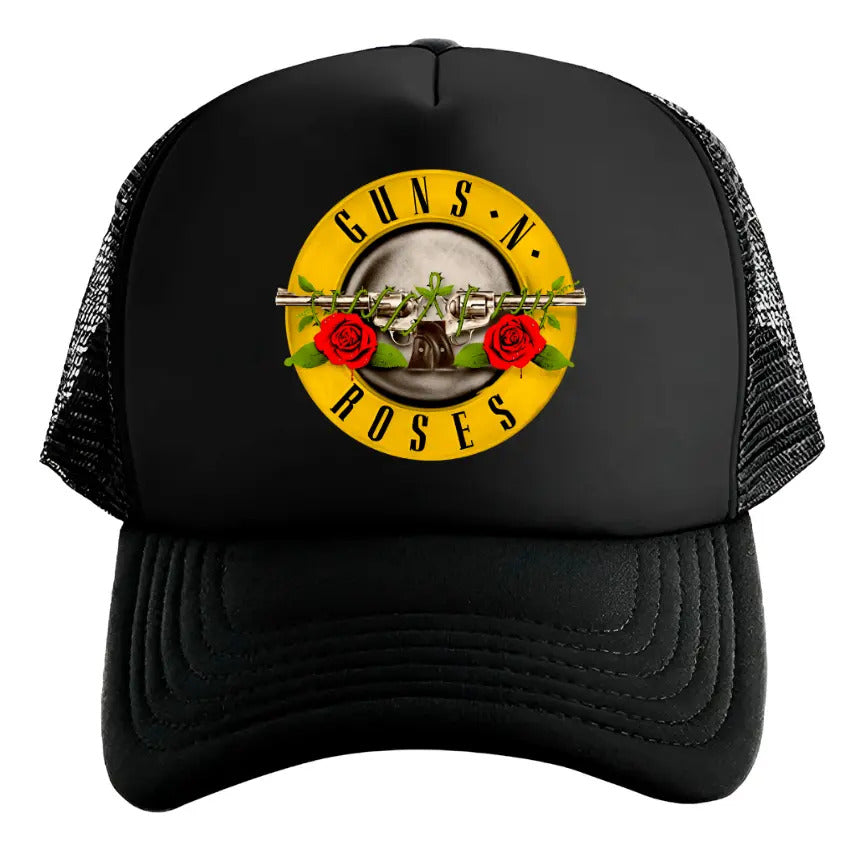 Gorra Trucker Guns N Roses Música Rock