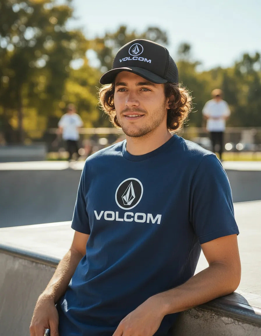 Playera Y Gorra Volcom Skate Skateboard Surf Moda Urbana
