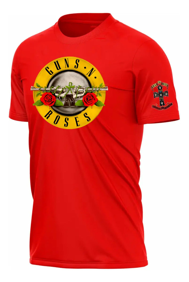 Playera Guns N Roses Música Rock Slash Guitarra Axel Rose