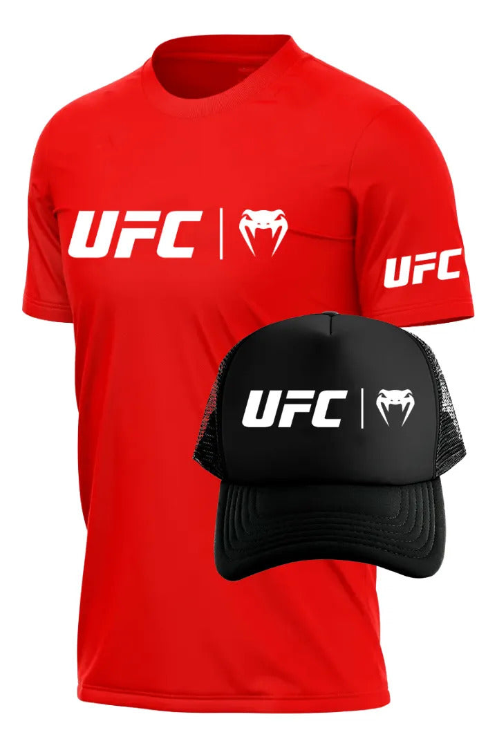 Playera Y Gorra Ufc Venum