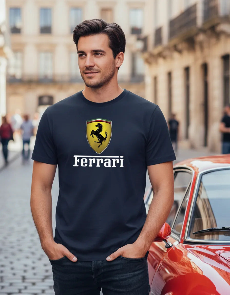 Playera Ferrari Coche Vehículo Automovilismo Formula 1 F1