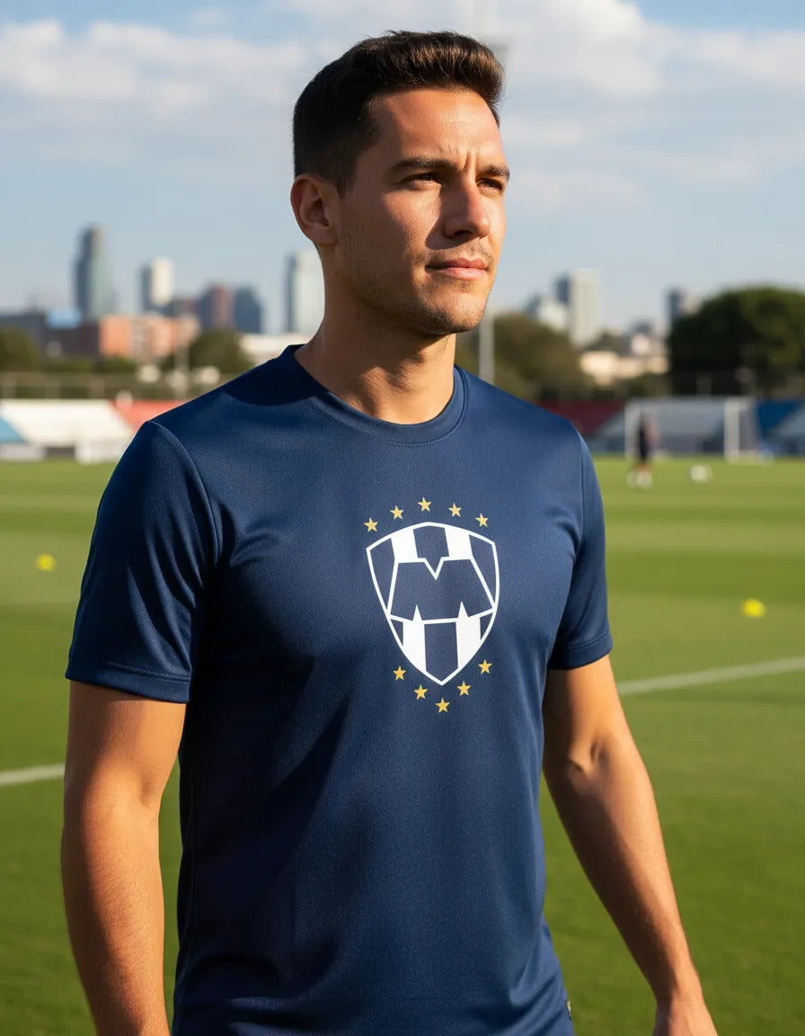 Playera Deportiva Monterrey Fútbol Liga Mx México Soccer