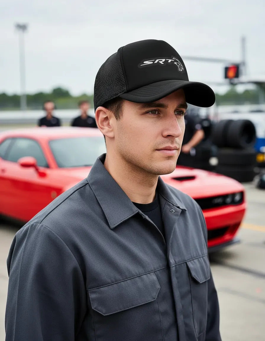 Gorra Hellcat Srt Dodge Challenger Coche Automovilismo