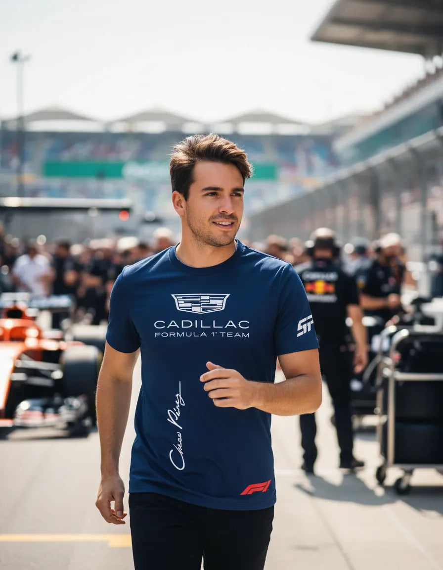 Playera Cadillac Formula 1 Team F1 Automovilismo