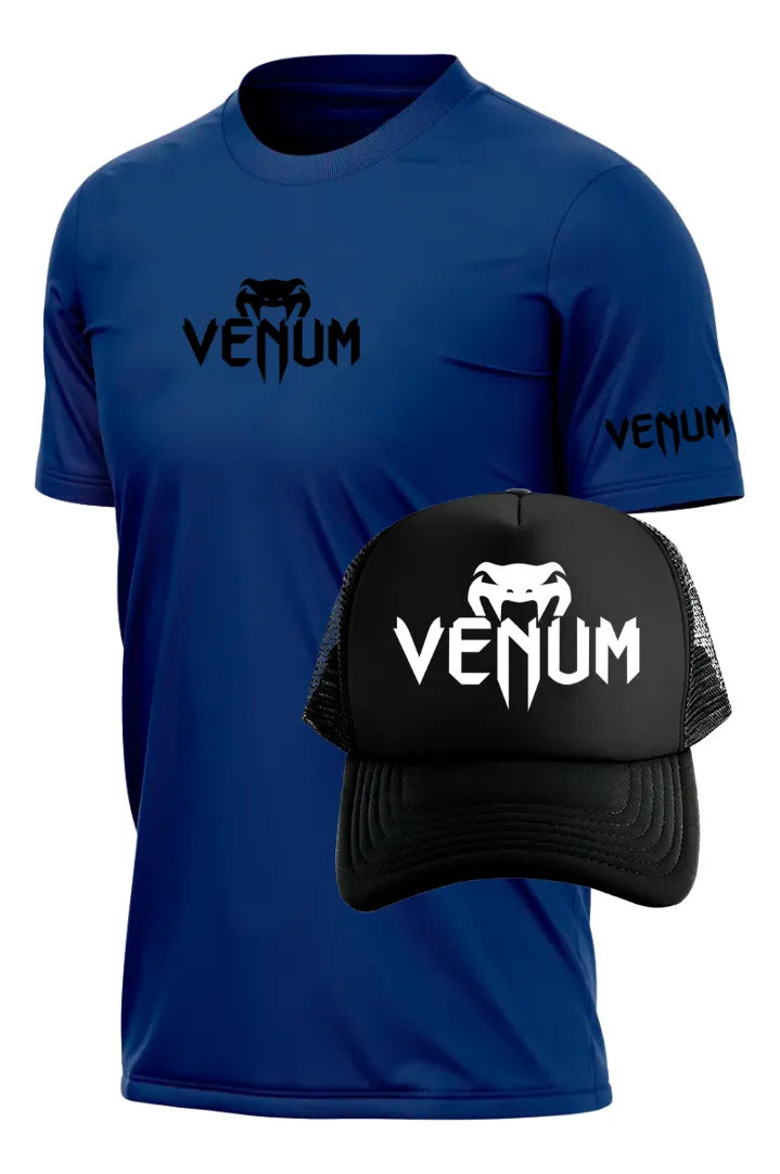 Ufc Playera Y Gorra Venum Ufc Mma Box Muay Thai Kick Boxing