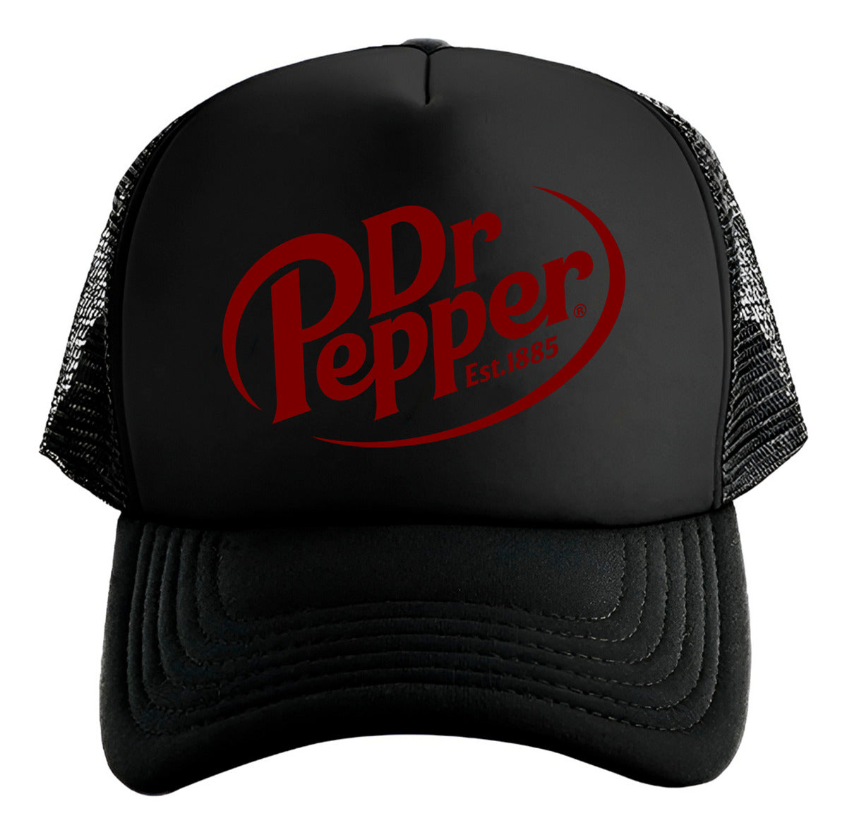 Gorra Dr Pepper Soda Refresco Bebida Negro Ajustable Dr Ppr