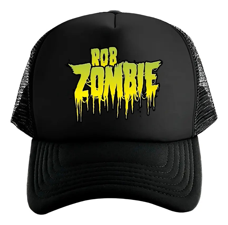 Gorra Rob Zombie Música Rock Heavy Metal Negro Ajustable Rz
