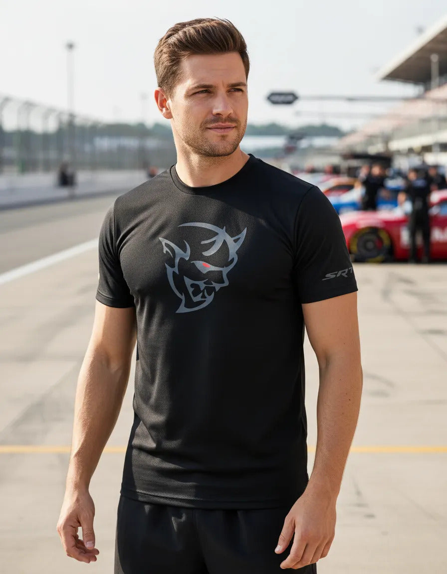 Playera Deportiva Hellcat Srt Challenger Dodge Automovilismo