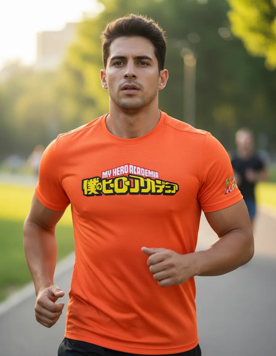 Playera Deportiva My Hero Academia All Might Bakugo Anime