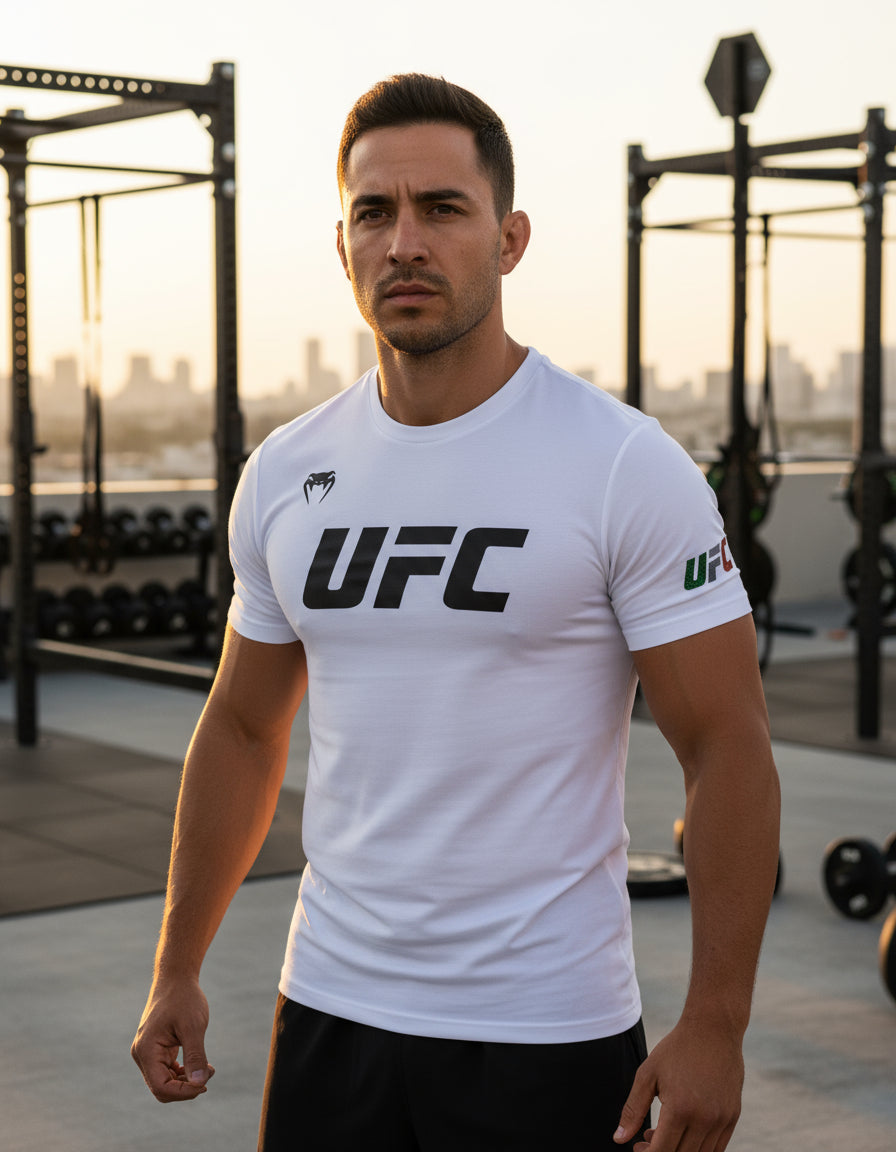 Playera Ufc Venum Mma Box Muay Thai Kick Boxing Bjj Algodón