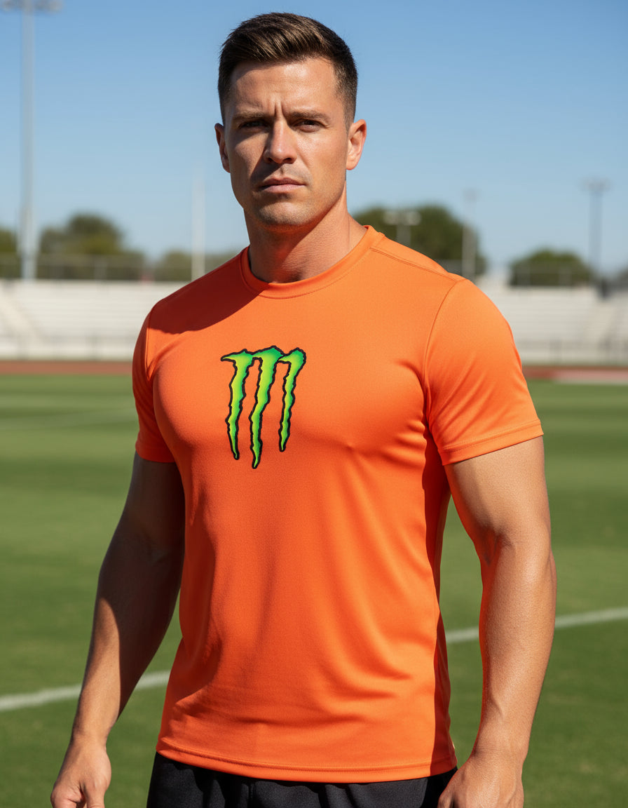 Playera Monster Energ Ufc Mma Box F1 Fútbol Gaming Algodón