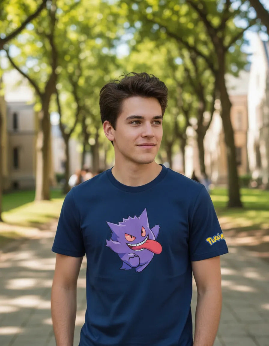 Playera Gengar Pokémon Anime