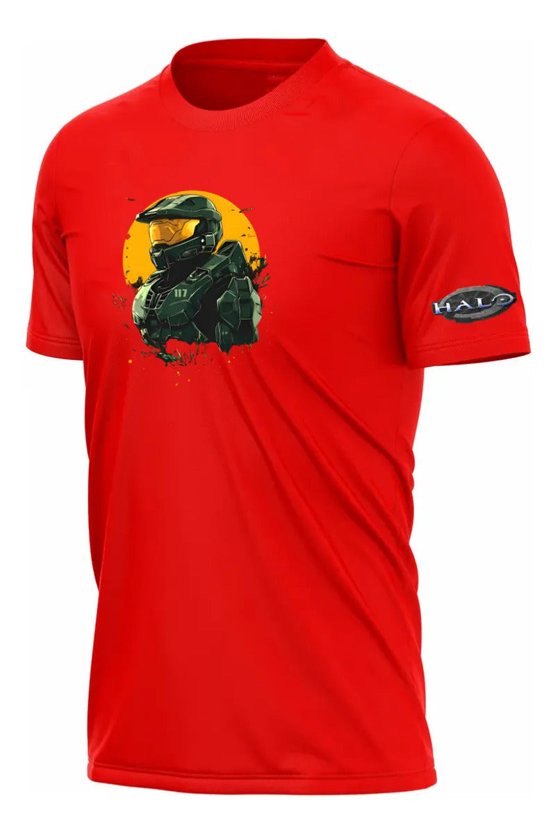 Playera Halo Master Chief Videojuegos Gamer Xbox Pc Gaming