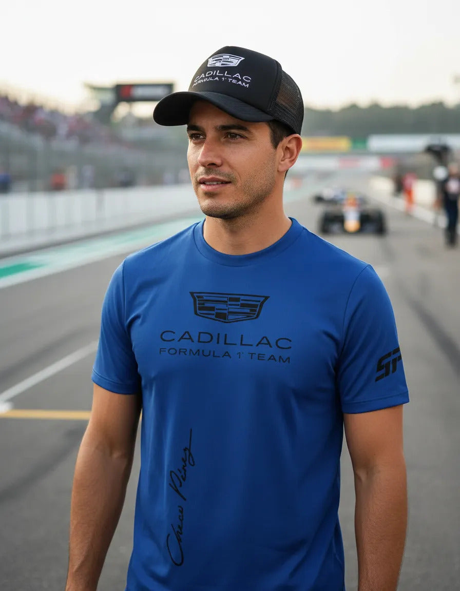 Playera Y Gorra Cadillac Formula 1 Team F1 Automovilismo