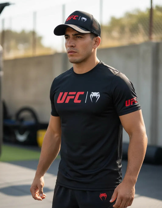 Playera Y Gorra Ufc Venum Mma Box Bjj