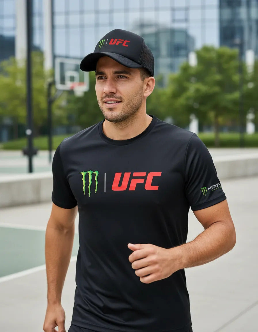 Playera Y Gorra Monster X Ufc