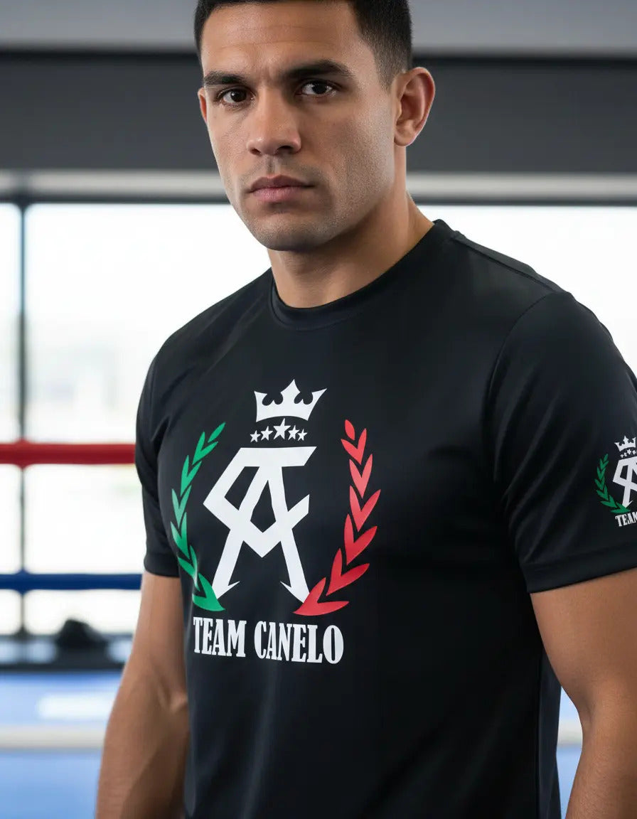 Playera Canelo Vs Crawford Netflix México Box Combate Boxing