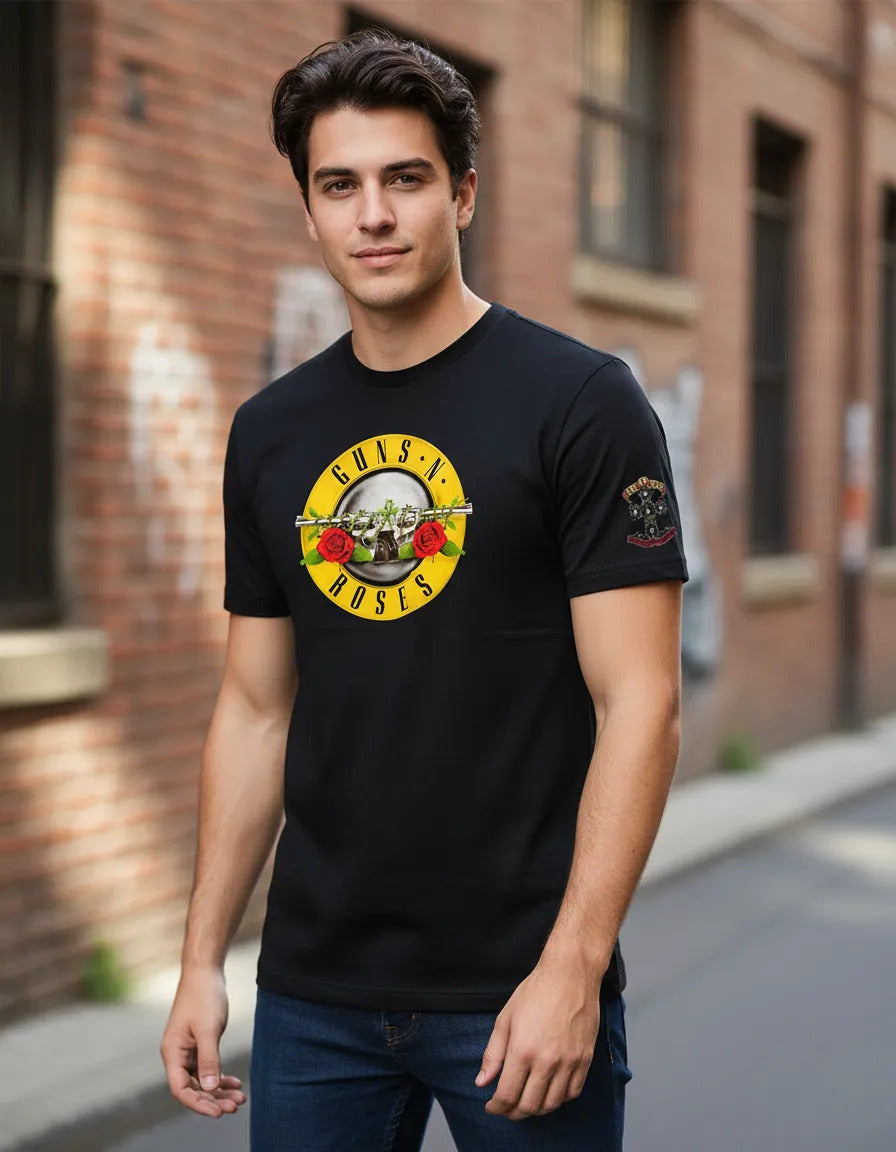 Playera Guns & Roses Música Rock Slash Guitarra Axel Rose