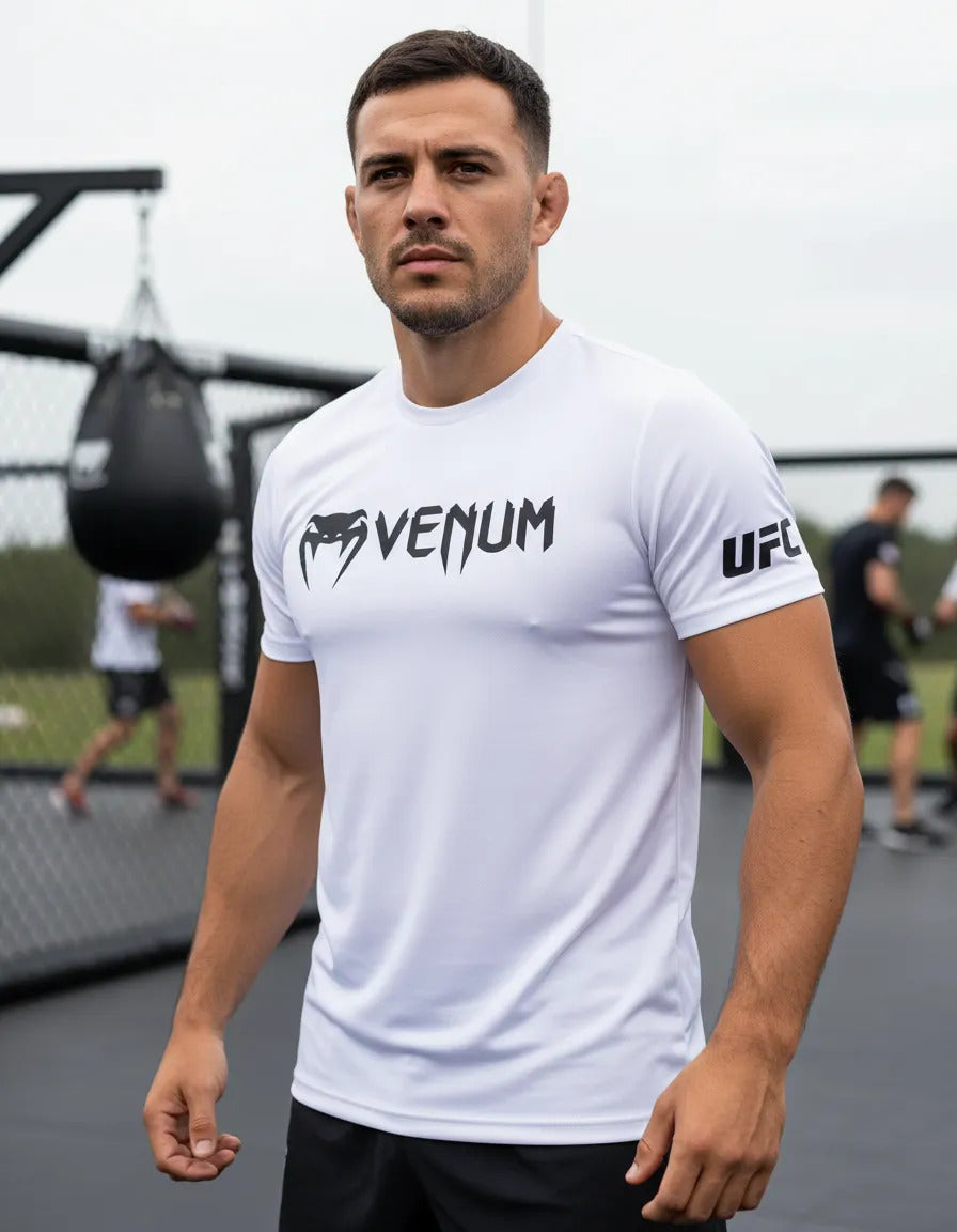 Playera Venum Ufc Classic Mma Box Muay Thai Kb Bjj