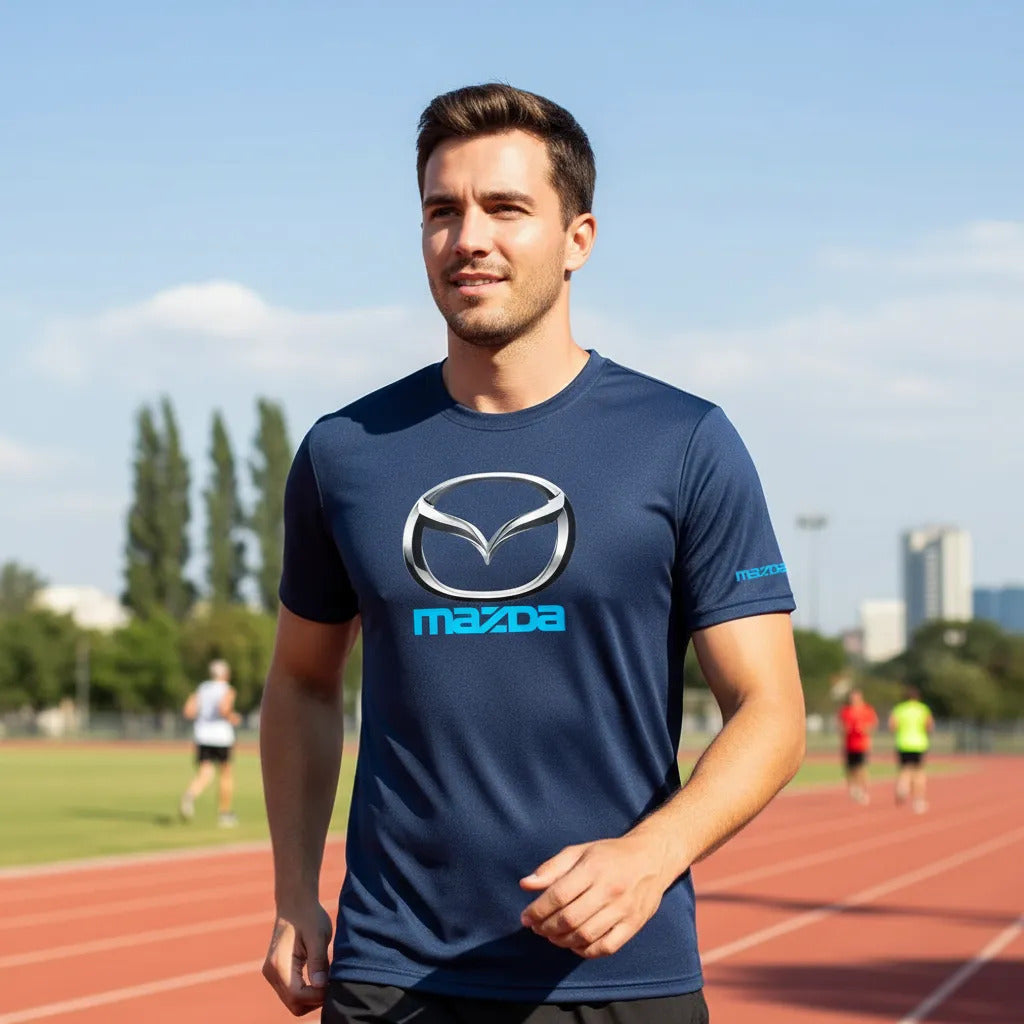 Playera Deportiva Mazda Vehículo Coche