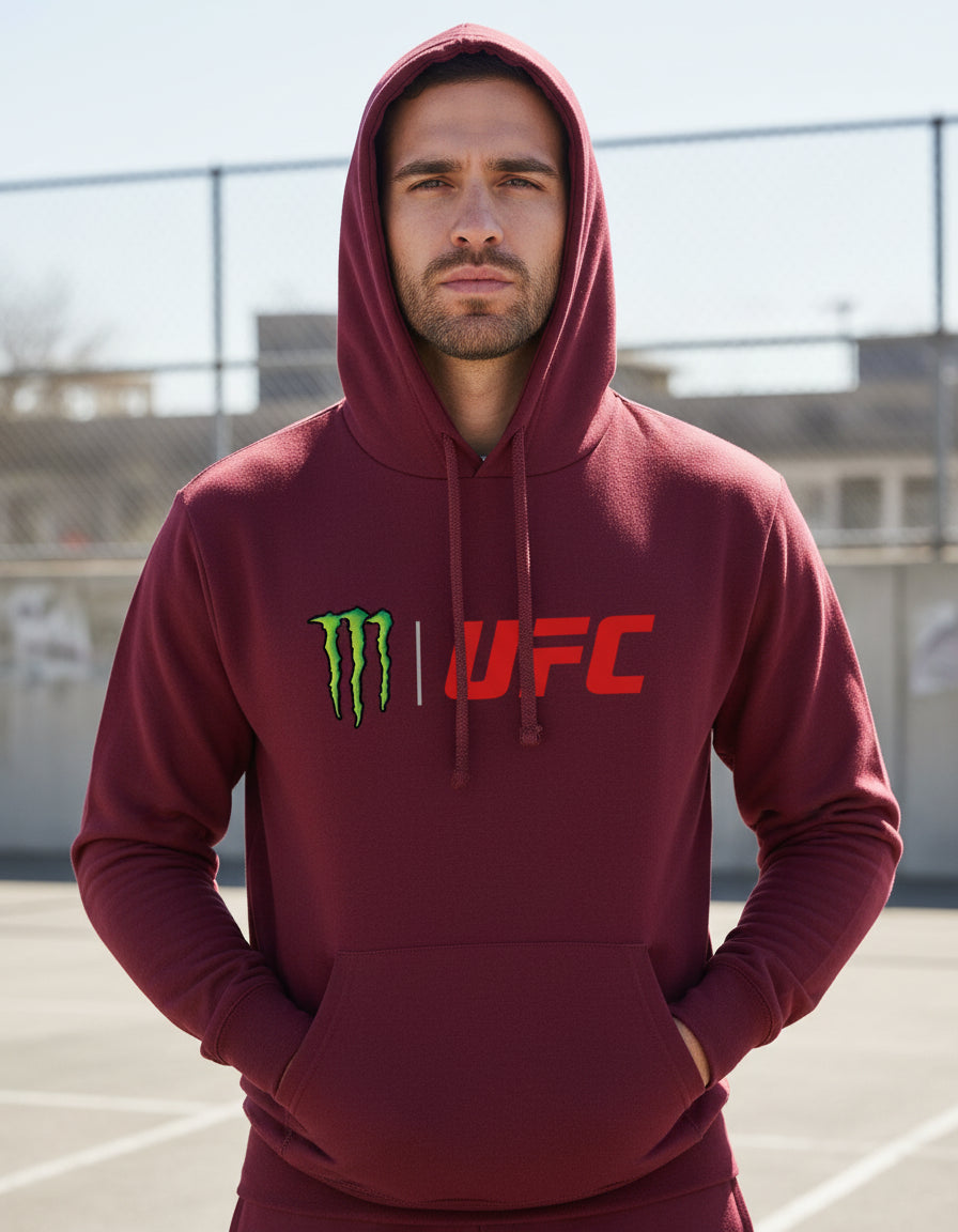 Sudadera Monster Energ Ufc Mma Box Muay Thai Kick