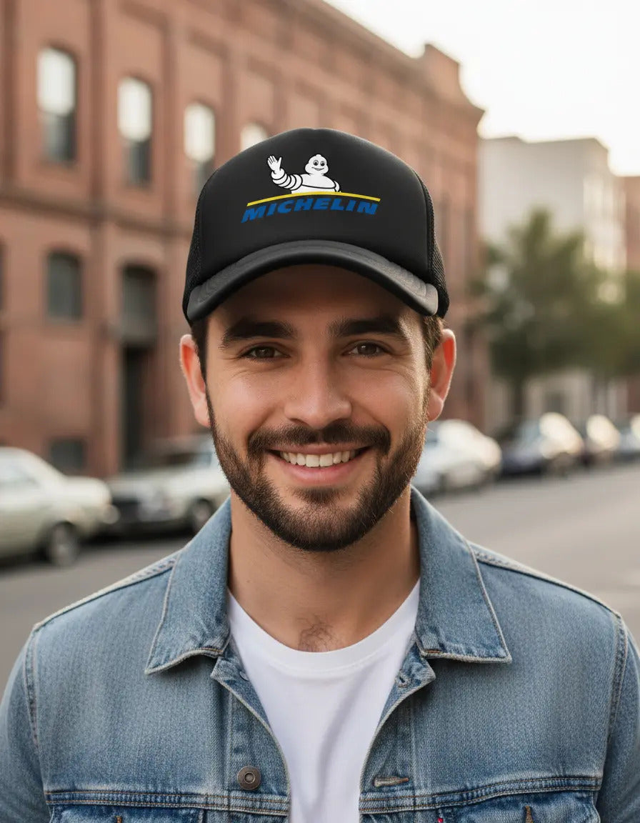 Gorra Michelin Negro Ajustable Michelin