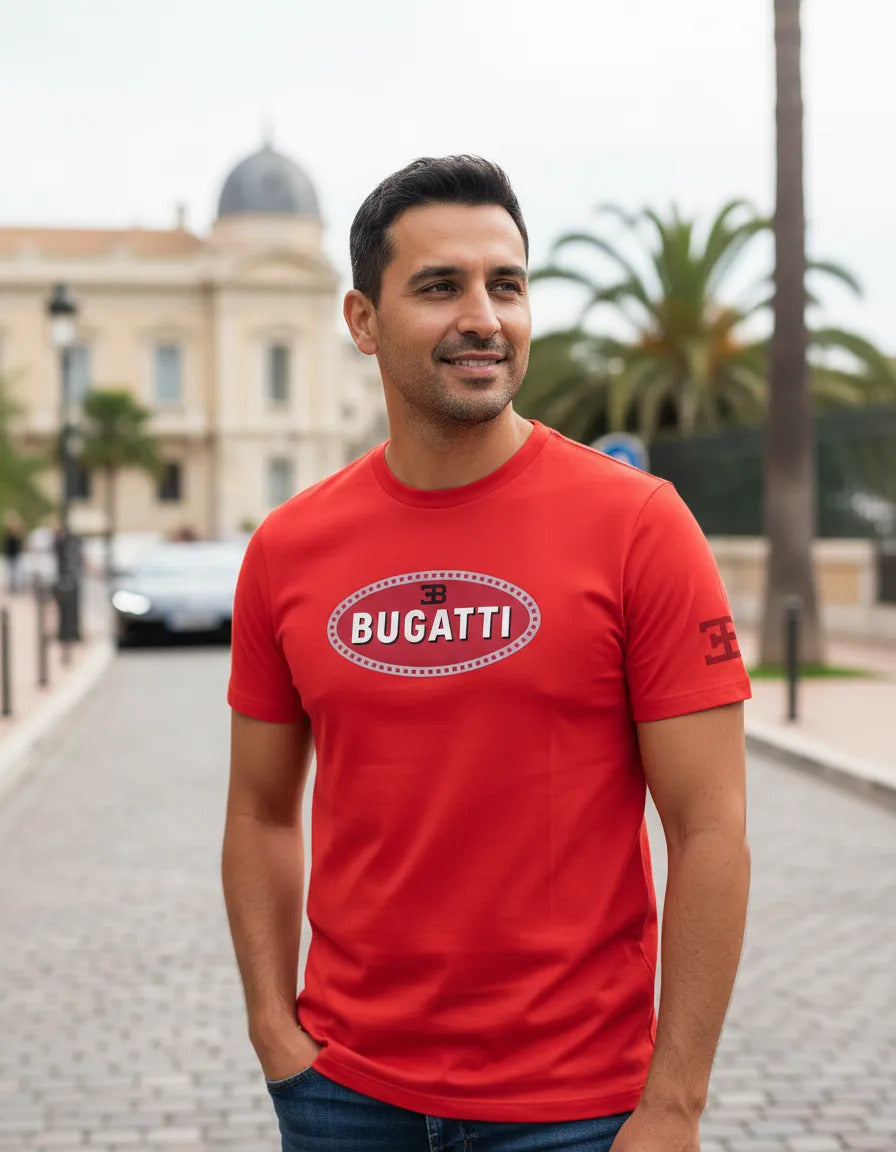Playera Bugatti Automovilismo Vehículo Autos