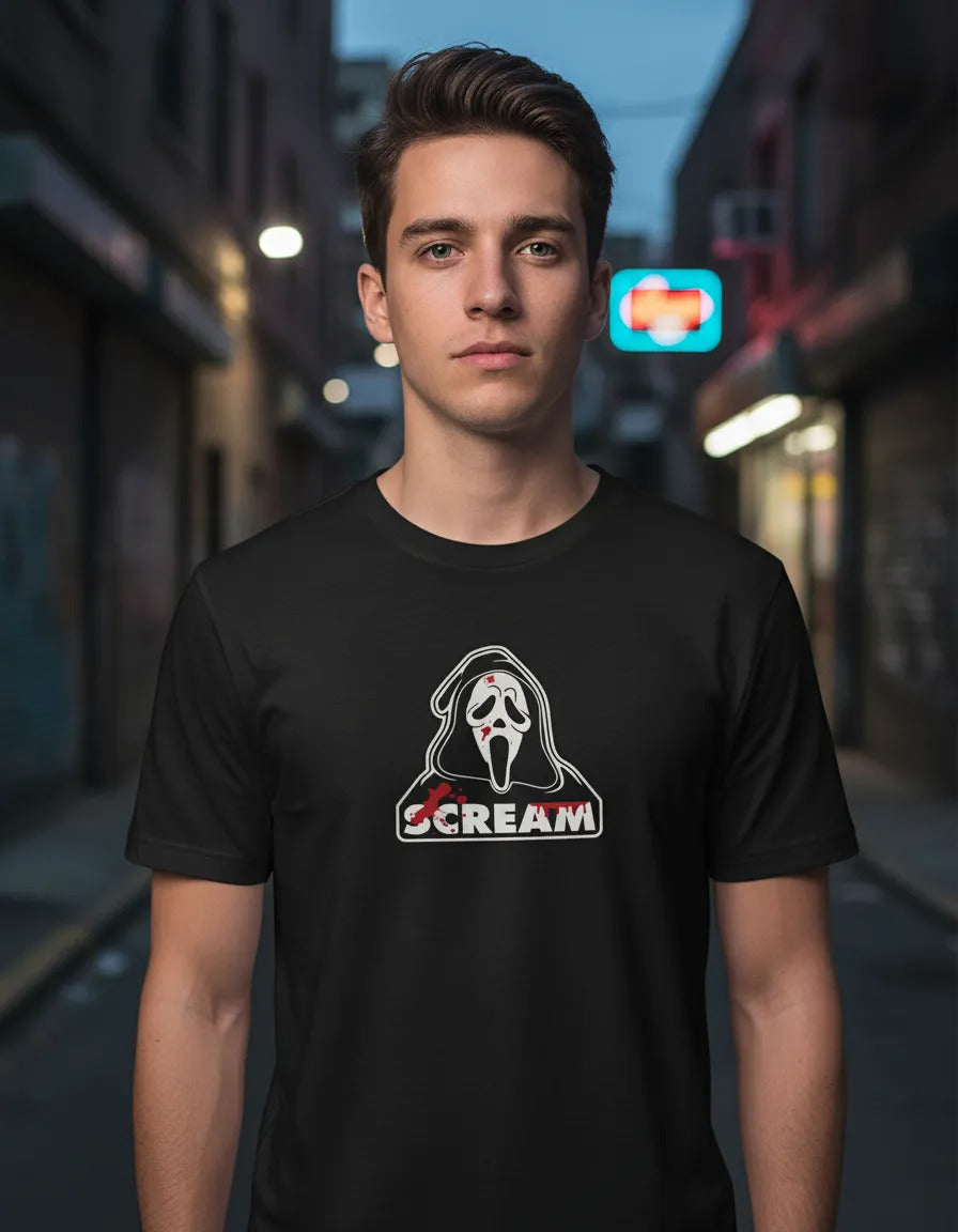 Playera Ghostface Scream Terror Cine Slasher