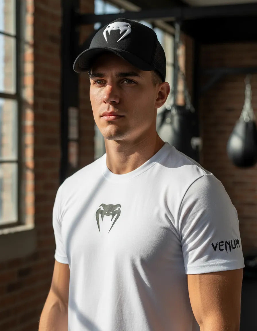 Ufc Playera Y Gorra Venum Ufc Mma Box Muay Thai Kick Boxing