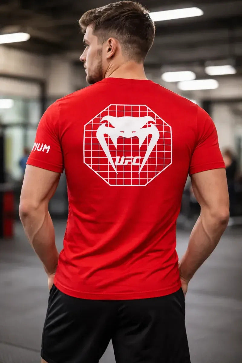 Playera Y Gorra Ufc Venum Octa Mma Box Muay Thai Kick Bjj Kb