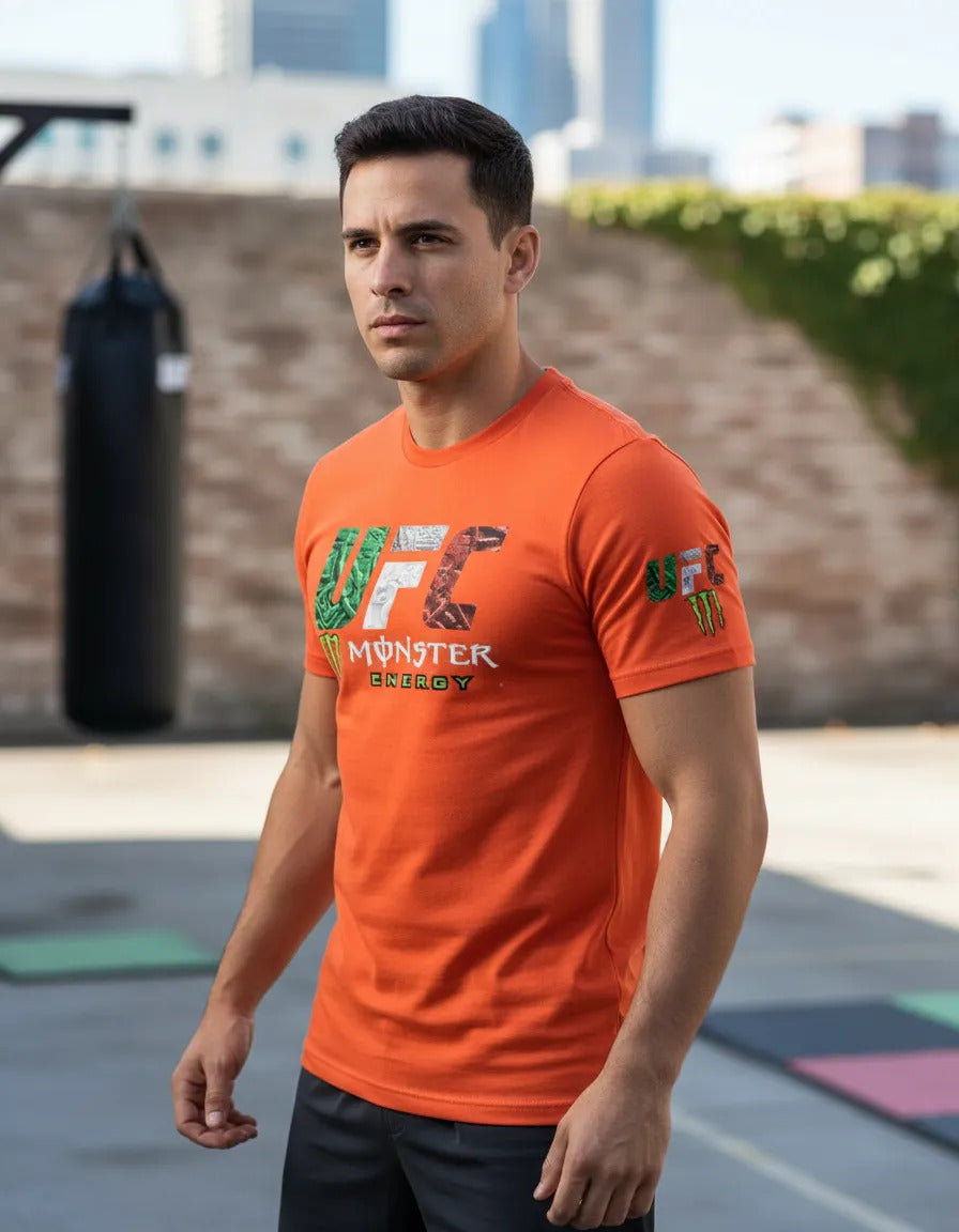 Playera Ufc Monster Energ Mma Box Muay Thai Bjj Kick Boxing