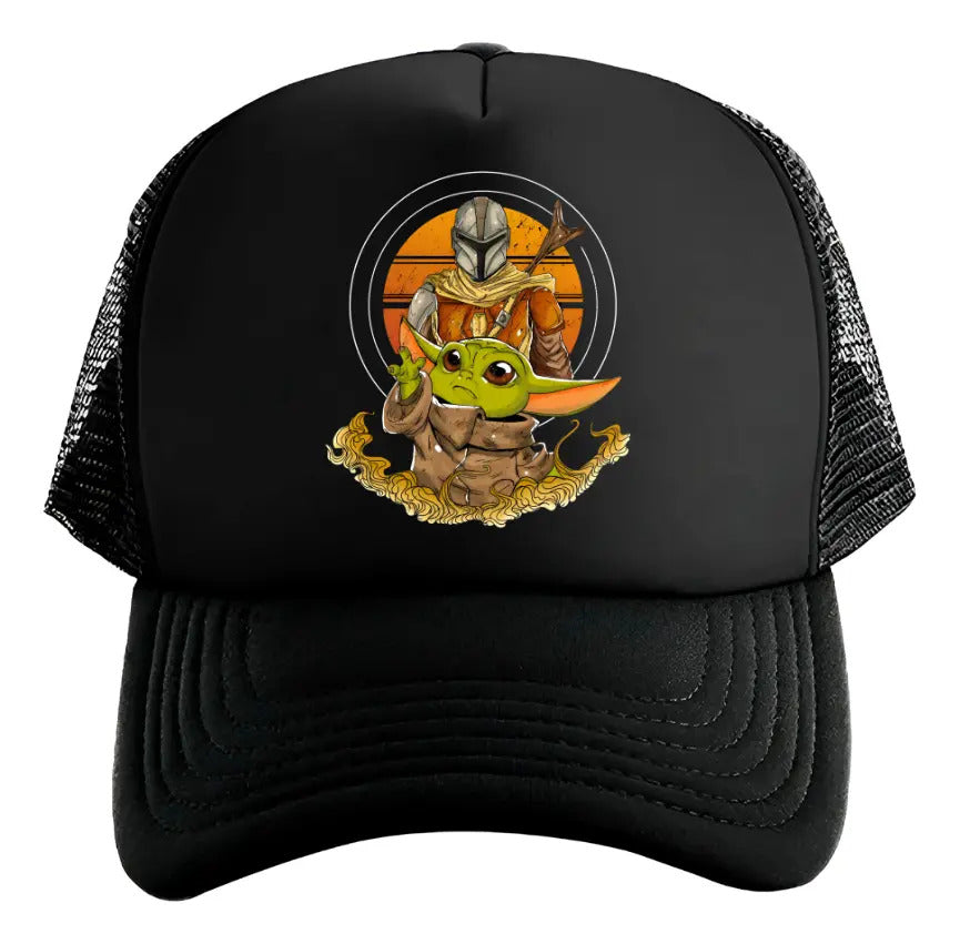 Gorra Grogu Mandalorian Star Wars Negro Ajustable Grogu