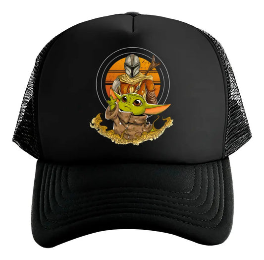 Gorra Grogu Mandalorian Star Wars Negro Ajustable Grogu