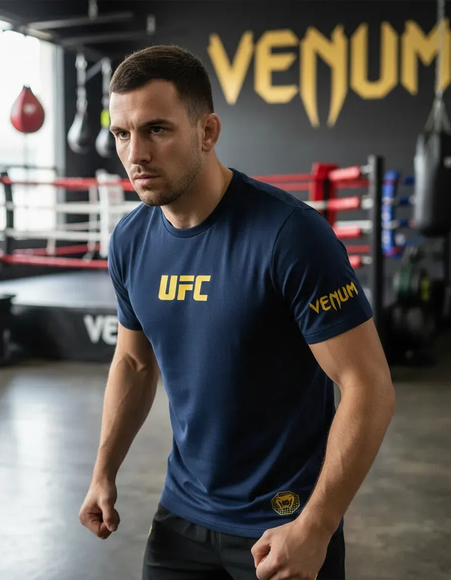 Playera Y Gorra Ufc Venum Octa Mma Box Muay Thai Kick Bjj Kb