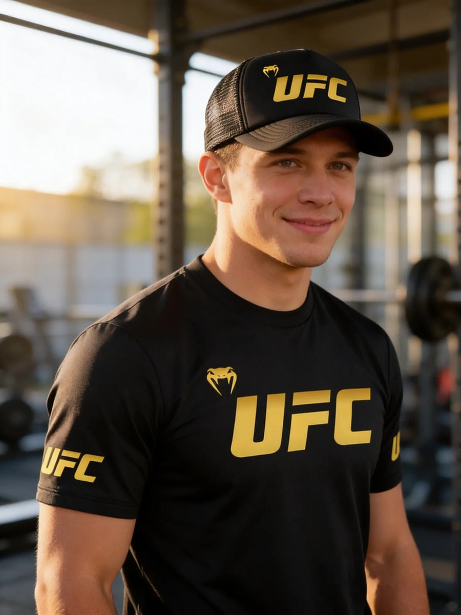 Ufc Playera Y Gorra Ufc Mma Box Muay Thai Kick Boxing Bjj