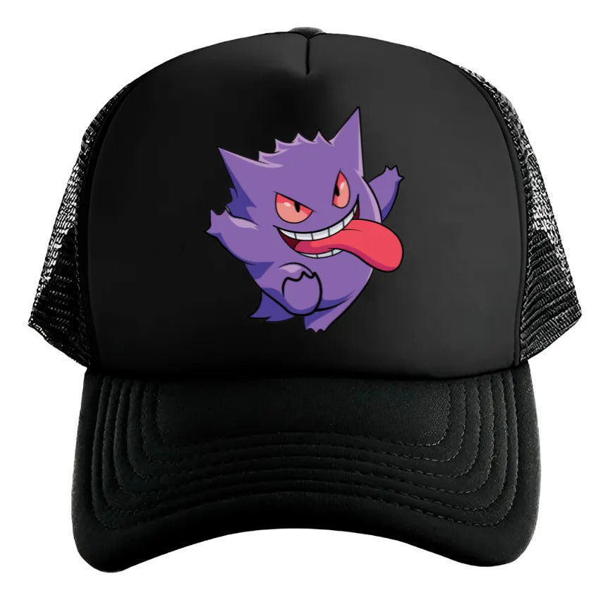 Gorra Gengar Pokémon Pikachu Charmander Bulbasaur Squirtle