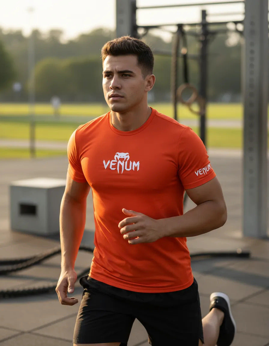 Ufc Playera Deportiva Venum Ufc Mma Box Muay Thai Kb Bjj Tkd