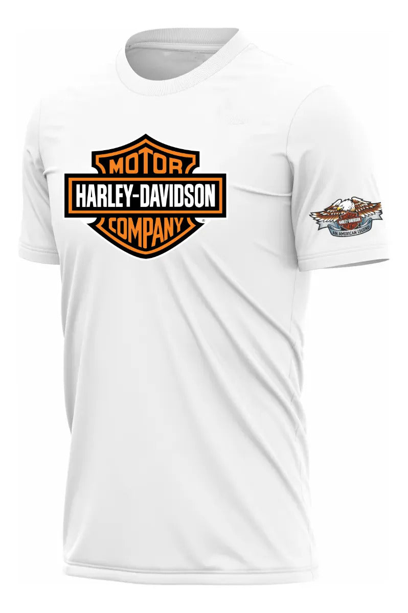 Playera Deportiva Harley Davidson Motos Motociclismo