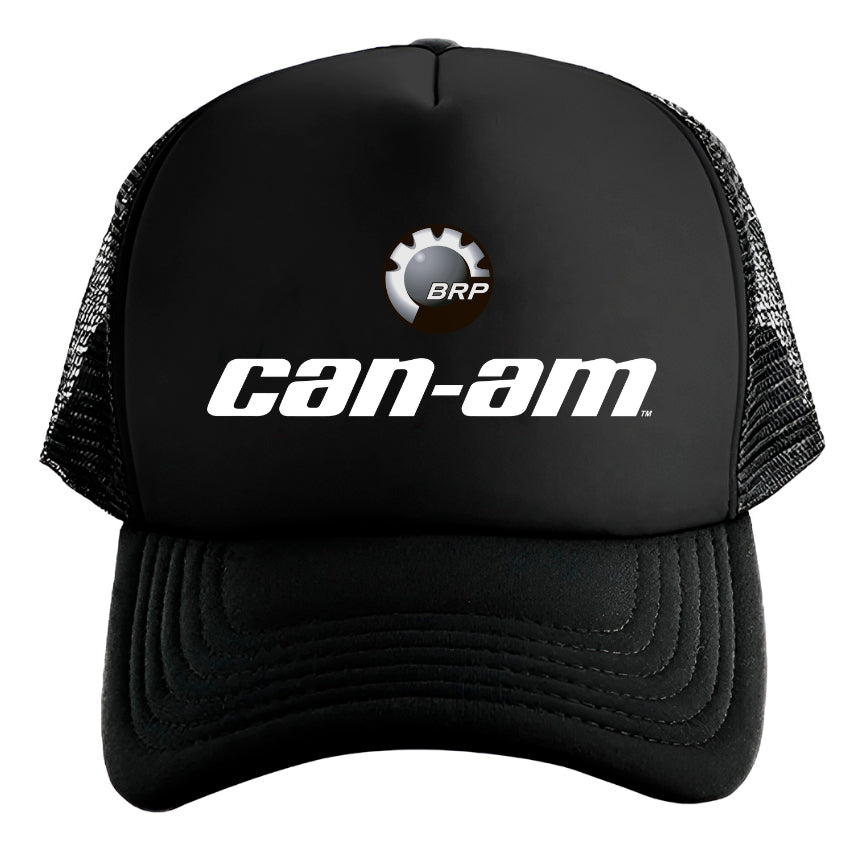 Gorra Can Am Vehículo Todoterreno Automovilismo Negro Ajustable Can Am