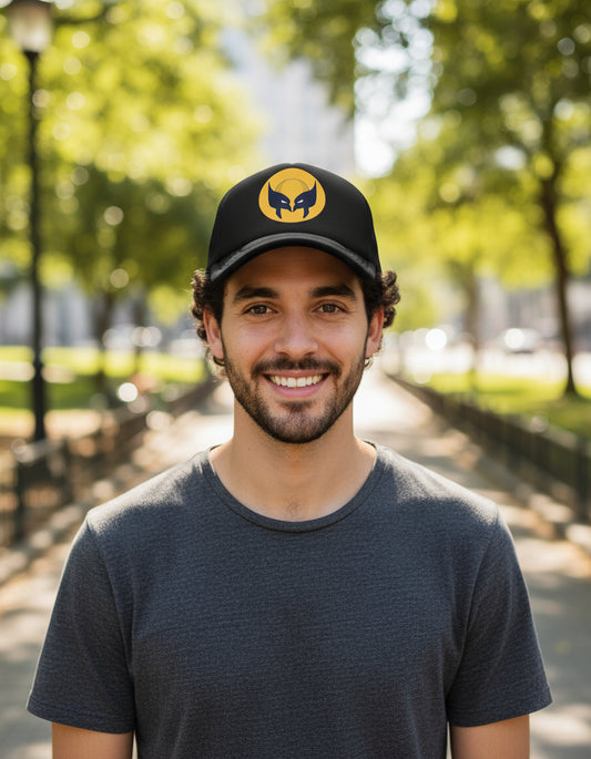 Gorra Wolverine Marvel Cómics Avengers Negro Ajustable Wolverine
