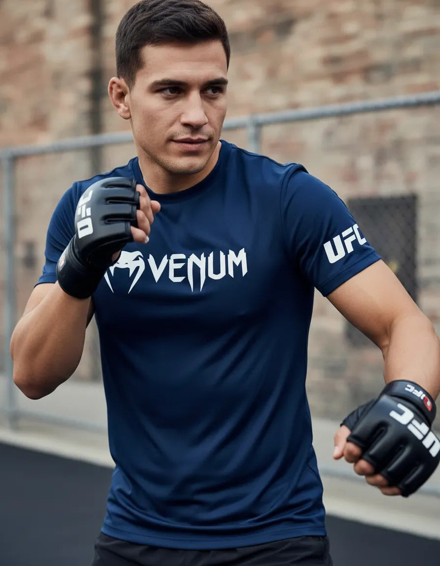 Playera Deportiva Venum Ufc Classic Mma Box Muay Thai Kb Bjj