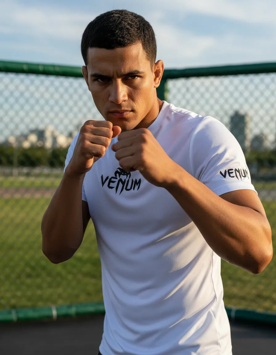 Ufc Playera Deportiva Venum Ufc Mma Box Muay Thai Kb Bjj Tkd