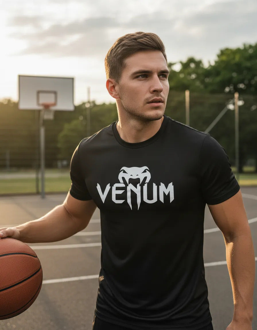 Playera Deportiva Dry Fit Venum Giant Algodón