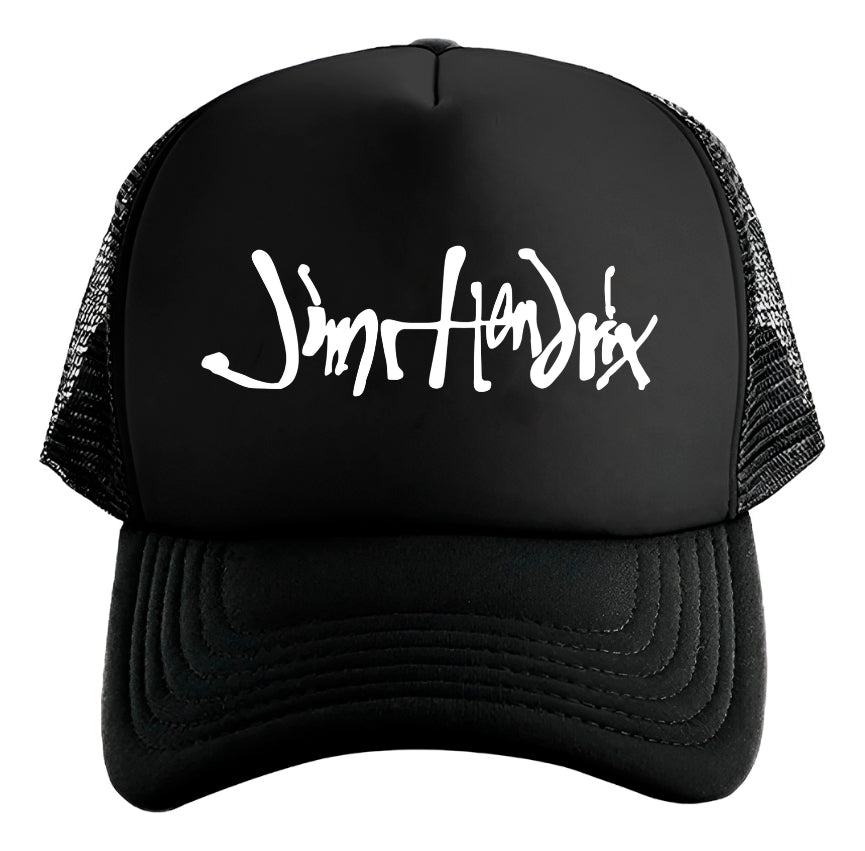 Gorra Jimi Hendrix Música Rock Guitarra Negro Ajustable Jh