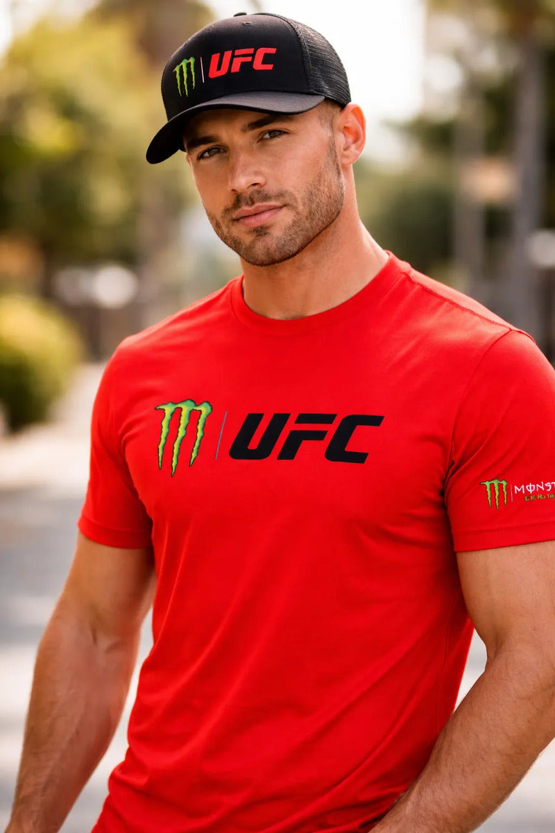 Playera Y Gorra Monster X Ufc