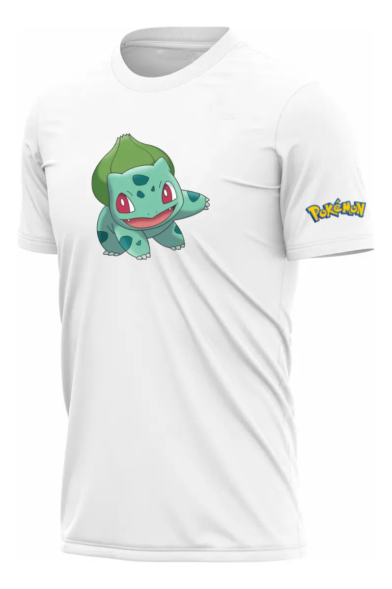 Playera Deportiva Squirtle Charmander Bulbasaur Pokémon